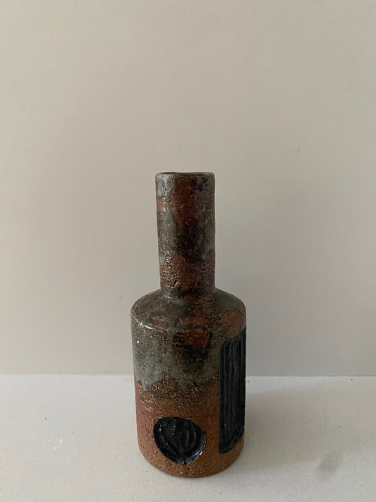 Jette Hellerøe Stoneware Vase